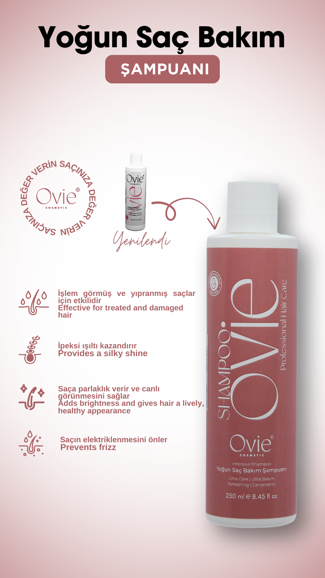 Yoğun Saç Bakım Şampuanı