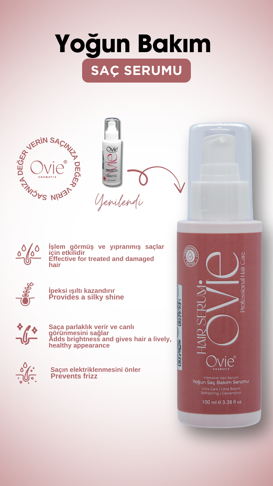 Yoğun Saç Bakım Serumu